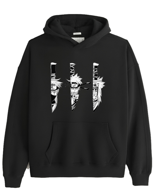 Naruto Shippuden One Size hoodie Black 79