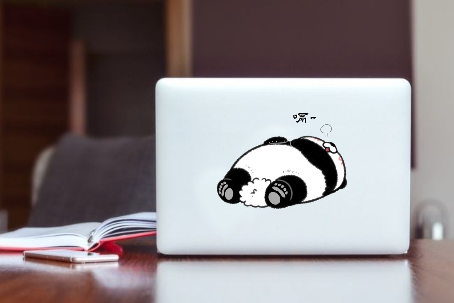 panda Laptop Sticker 39