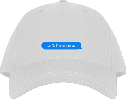 workout gym pilates Baseball cap White 39