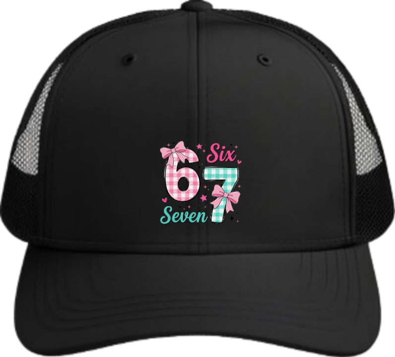 67 designs Baseball cap Black 39