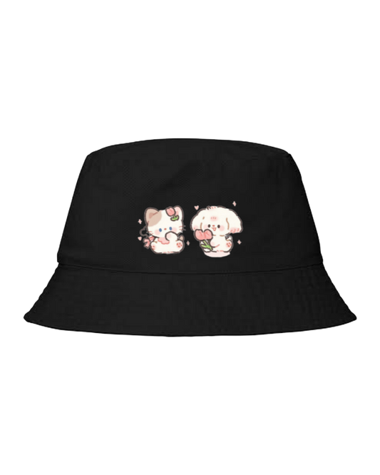 bunny Bucket hat Fishman hat cap Black 39