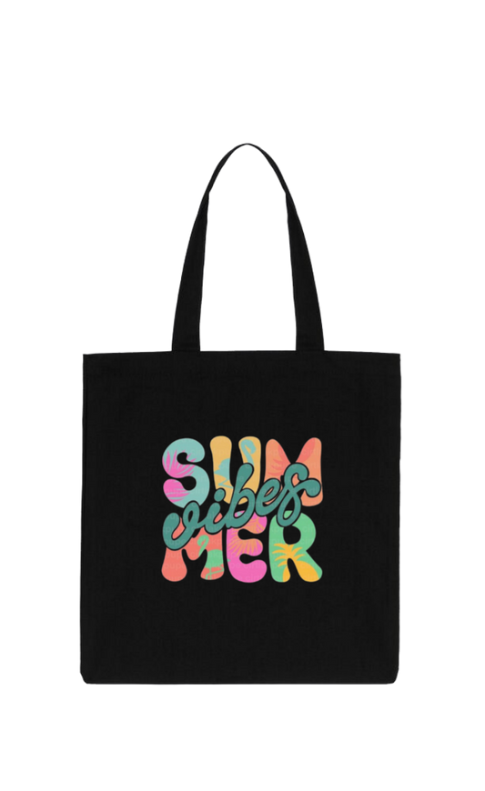 Summer Vibes tote bag Black 39