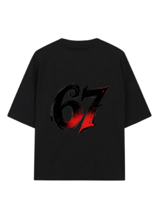 67 designs One Size t- shirt Black Back 27