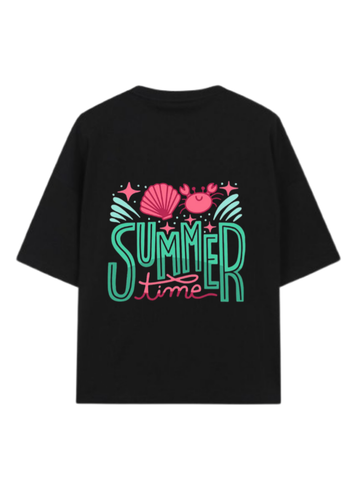 Summer Vibes t- shirt Black Back 39