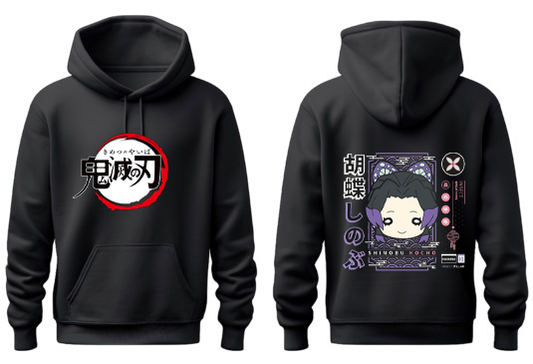 Anime Demon slayer nezuko tanjiro Oversize Hoodie Black 38