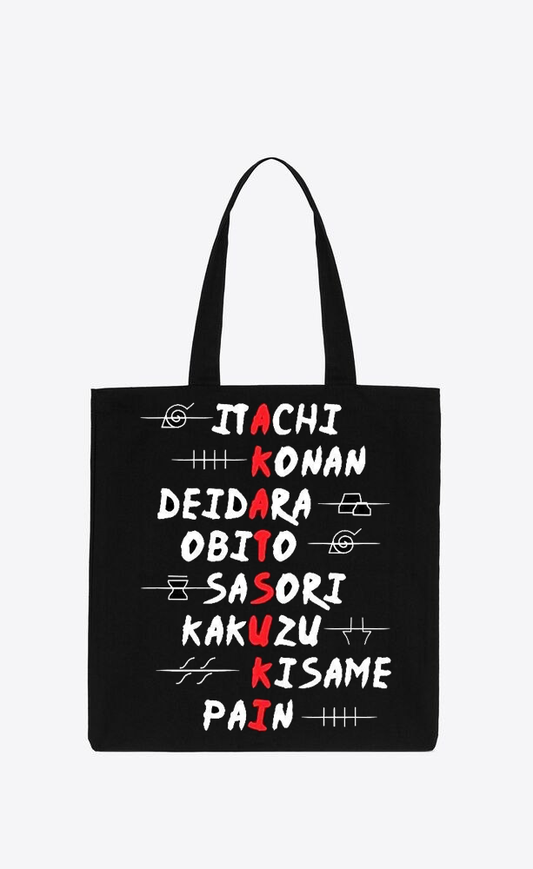 Naruto Shippuden tote bag Black 39