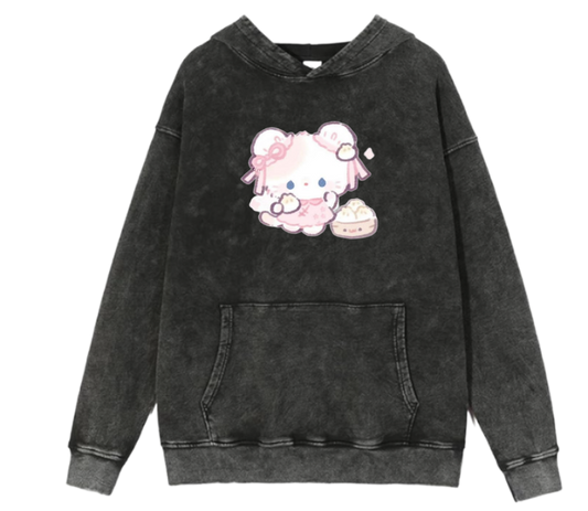bunny Oversize Hoodie Washed 39