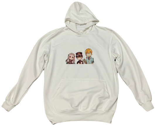 Hanako-kun One Size hoodie White 3