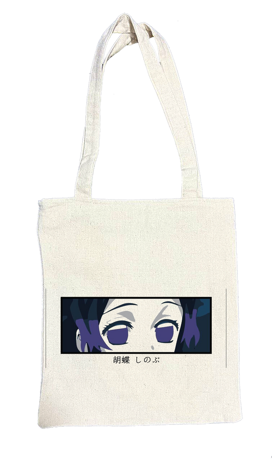 Anime Demon slayer nezuko tanjiro tote bag Beige 3