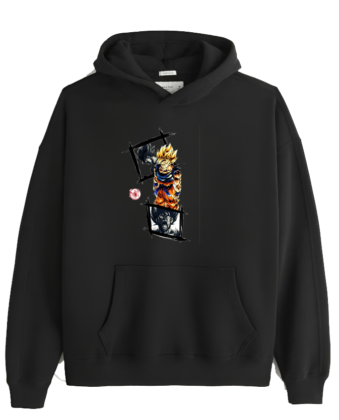 Dragon Ball One Size hoodie Black 3