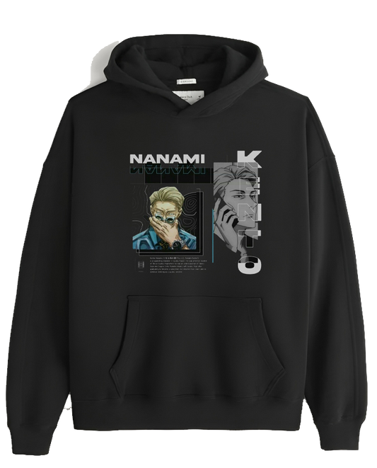 jujutsu kaisen GOJO Oversize  Hoodie Black 3