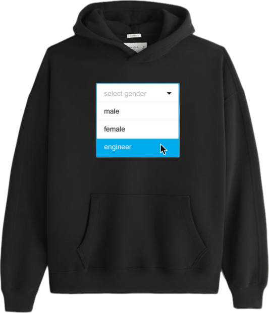 names One Size hoodie Black select gender 3