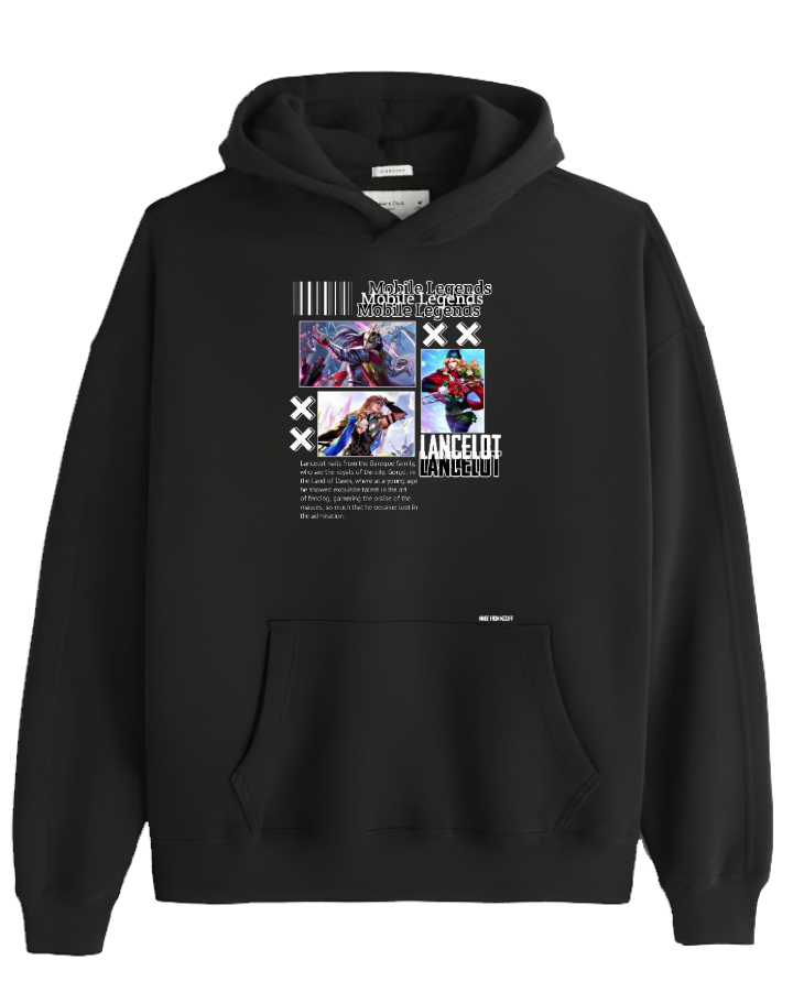 Mobile Legends Bang Bang One Size hoodie Black 3