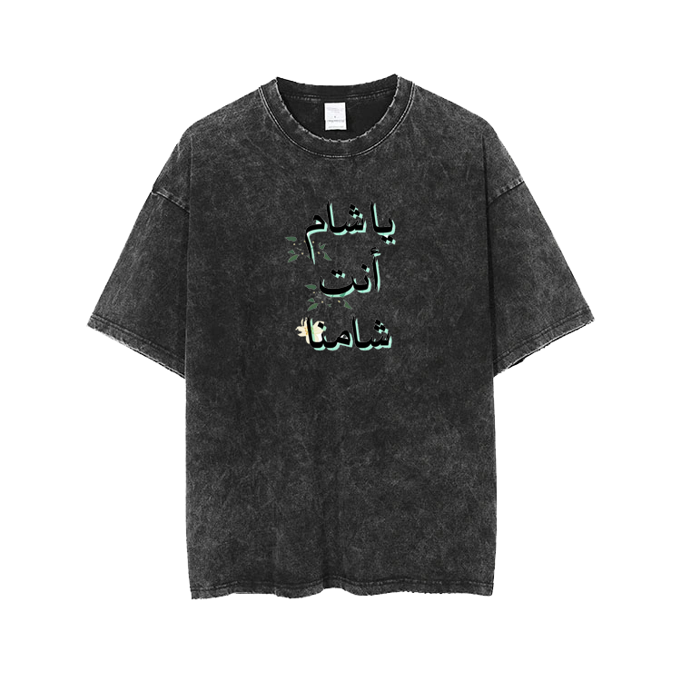 Syria t- shirt One Size Washed 3