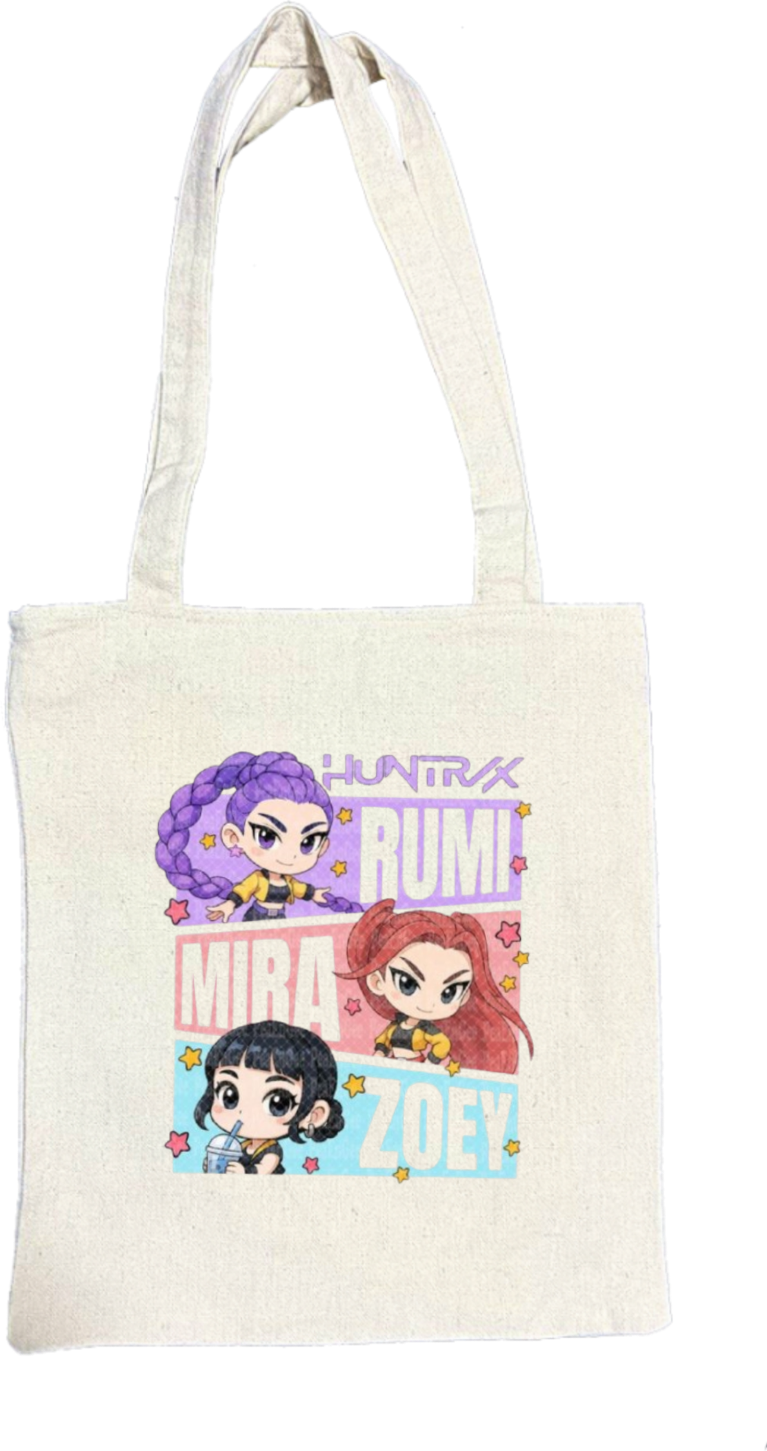 Hunterix kpop tote bag Beige 3