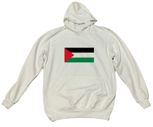 Palestine One Size hoodie White 3