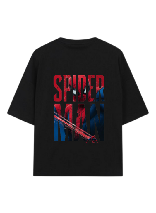 Spiderman t- shirt One Size Black Back 3