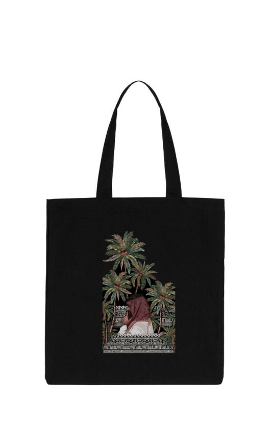 SaudIa Arabia saudi tote bag Black 3