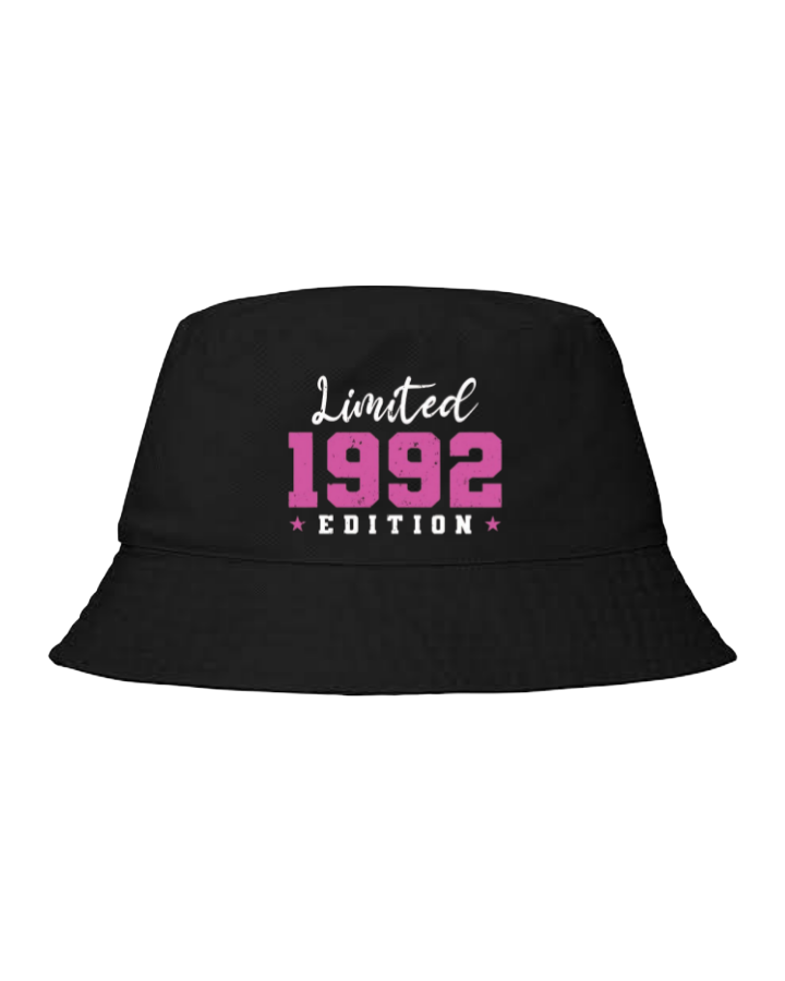 age Bucket hat Fishman hat cap Black 1992