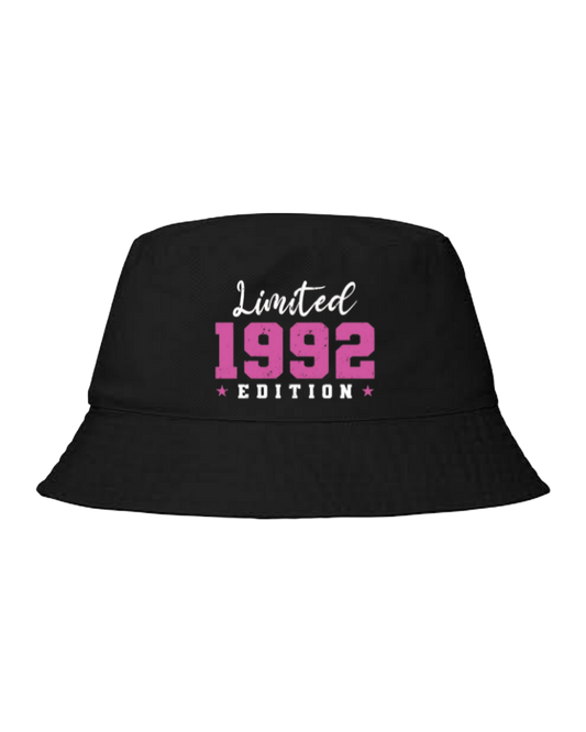 age Bucket hat Fishman hat cap Black 1992