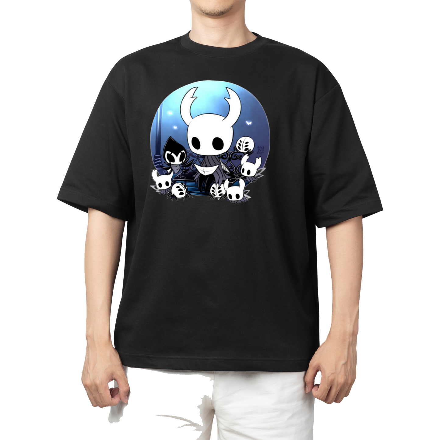 Hollow Knight t- shirt One Size Black 3