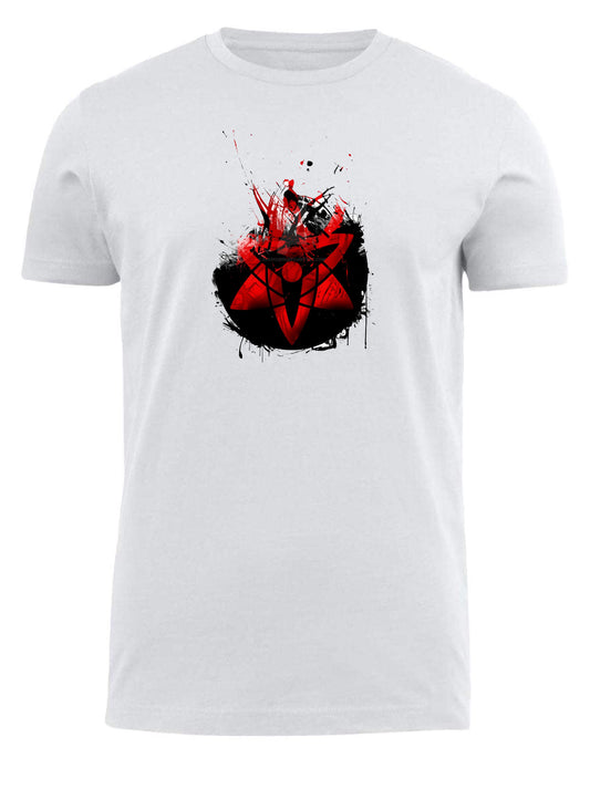Naruto Shippuden t- shirt fat White 3