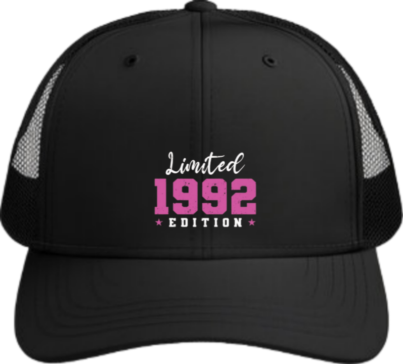 age Baseball cap Black 1992