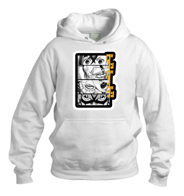 Dandadan One Size hoodie White 3