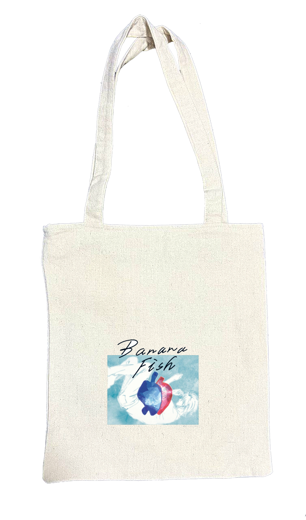 Banana fish tote bag beige 3