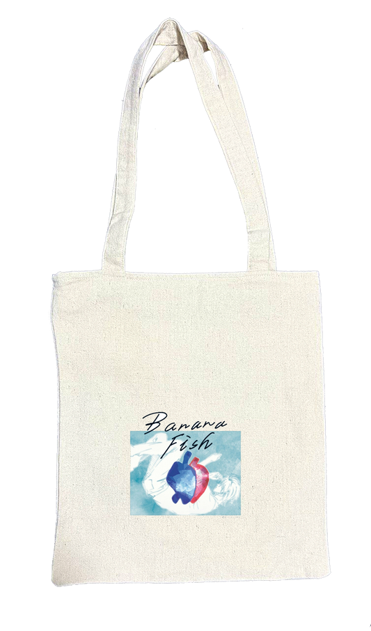 Banana fish tote bag beige 3