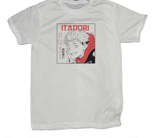 tjujutsu kaisen GOJO fit t- shirt White 4