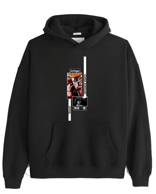 Bleach One Size hoodie Black 3