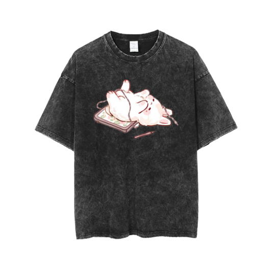 bunny One Size t- shirt Washed 3