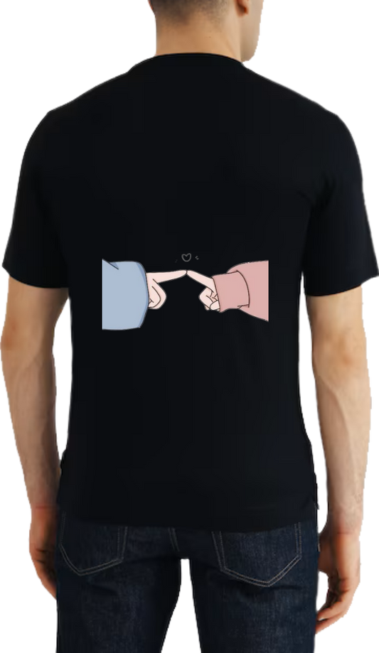 Lovers' Touch t- shirt One Size Black back 3