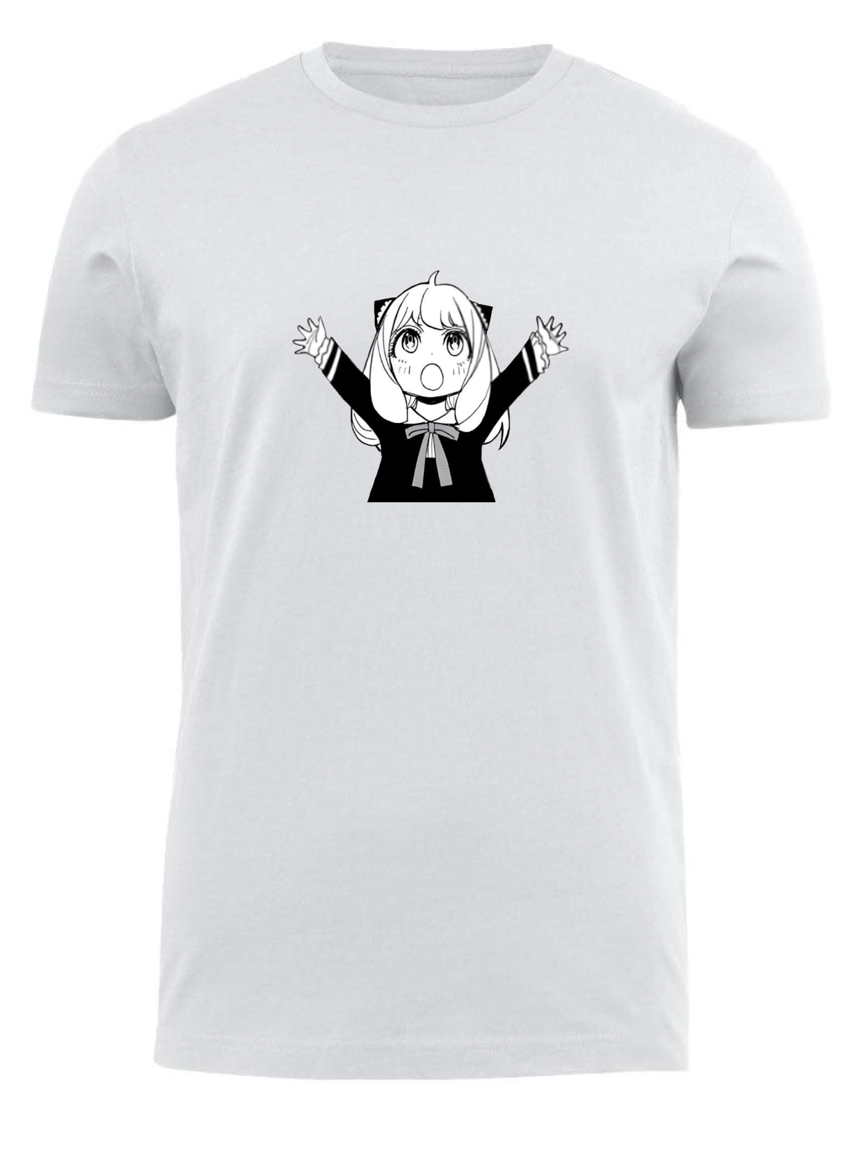 Spy × Family t- shirt fat White 3