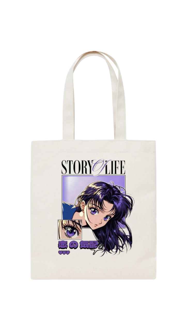 STORY LIFE tote bag beige 23