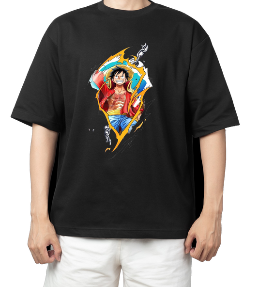 one piece t- shirt One Size Black 3
