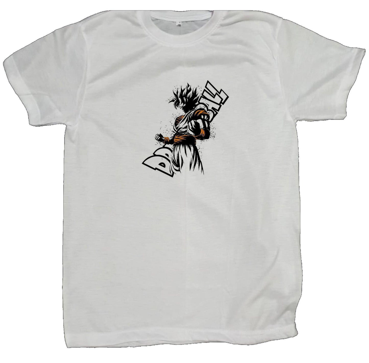 Dragon Ball t- shirt fat White 4
