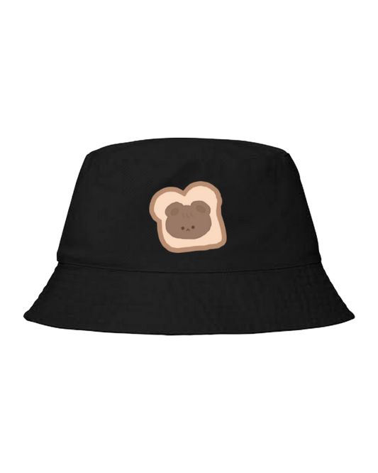 bear Bucket hat Fishman hat cap Black 3