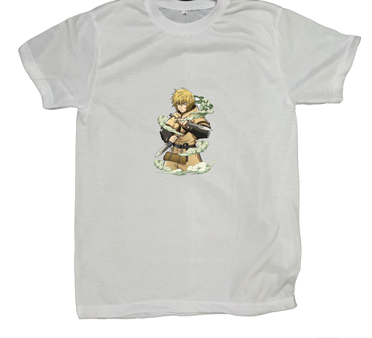 Vinland saga t- shirt fat White 3