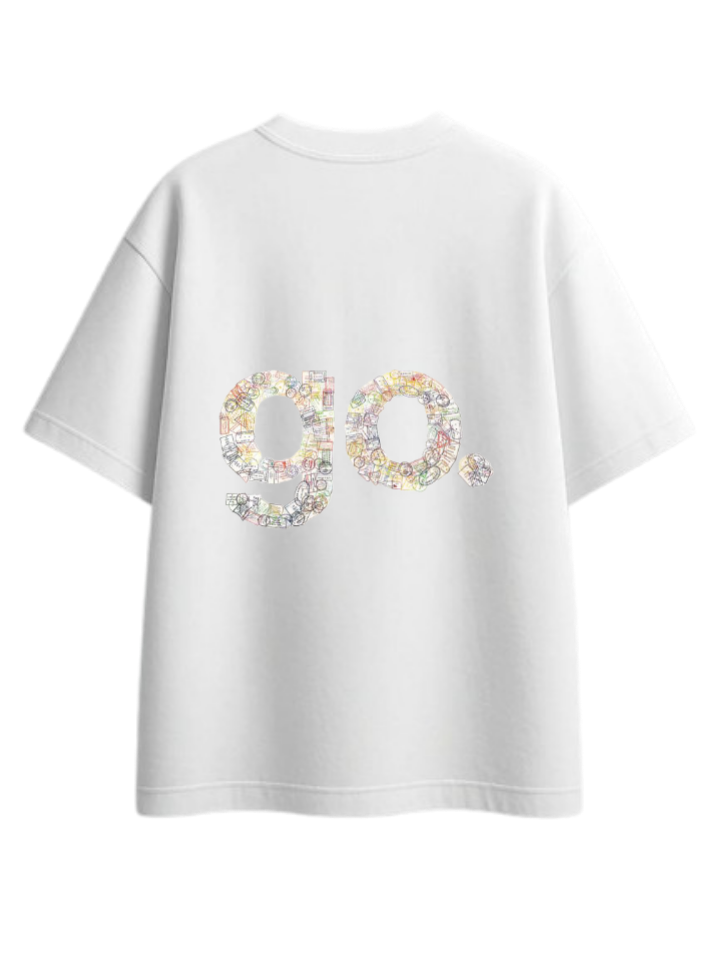 travel travellar t- shirt White Back 3