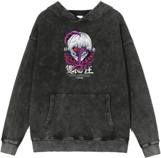 Tokyo ghoul One Size hoodie Washed 3
