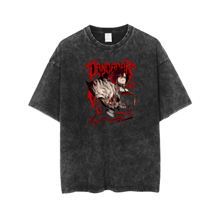 Dandadan t- shirt One Size Washed 3