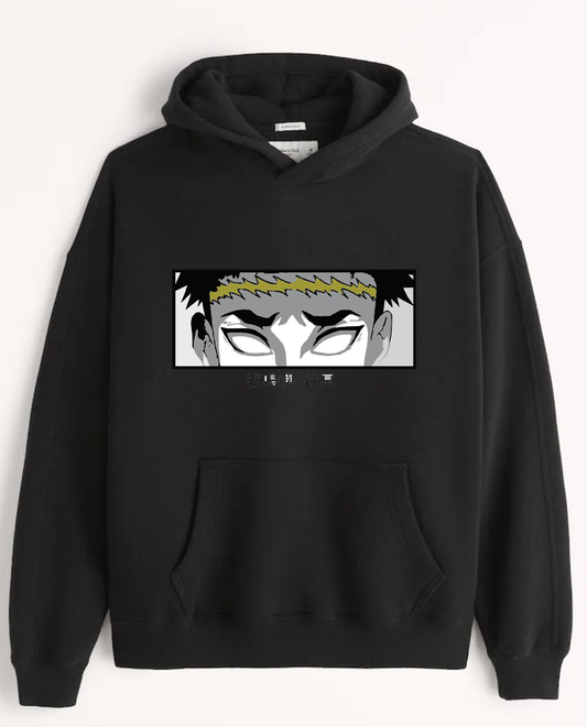 Anime Demon slayer nezuko tanjiro Oversize Hoodie Black 4