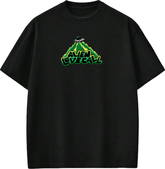 aliens One Size t- shirt Black  3