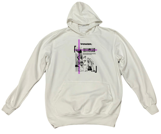 Chainsaw Man One Size hoodie White 2