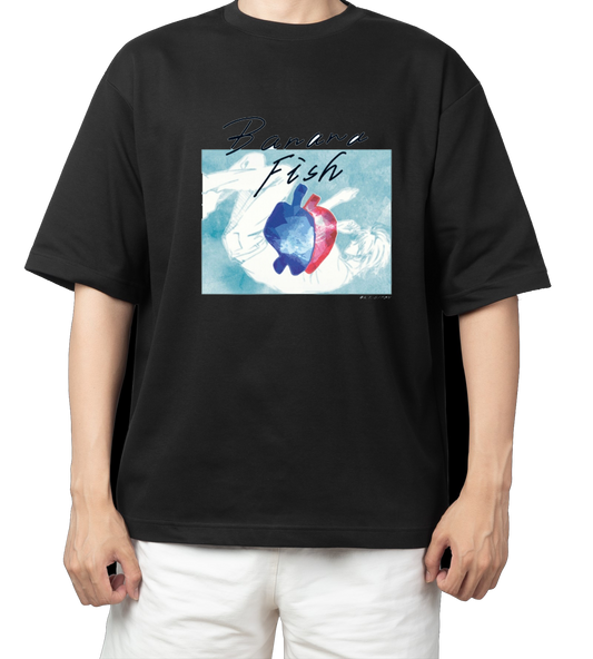 Banana fish t- shirt One Size Black 3