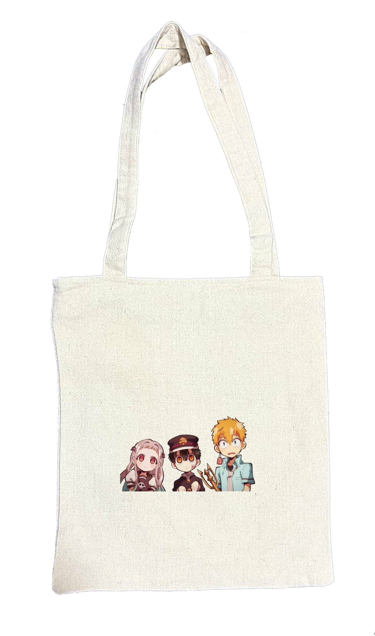 Hanako-kun tote bag beige 3