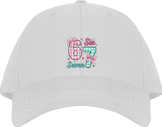 67 designs Baseball cap White 3