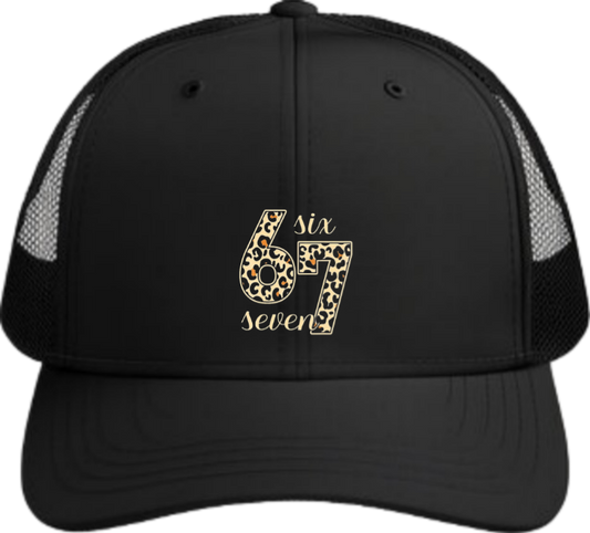 67 designs Baseball cap Black 3